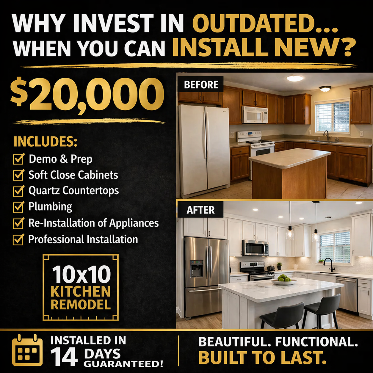 10x10 Kitchen Remodel - updated version