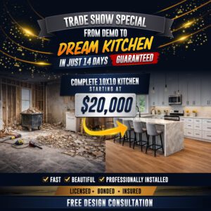 14 Day Kitchen 
$20,000